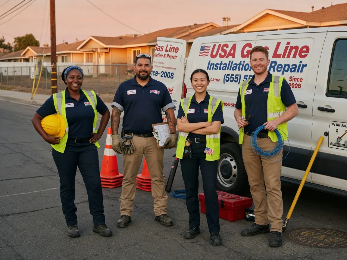 Gas Line Installation company in Fort Laramie, WY